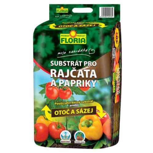 Substrát paradajky, papriky "Otoč a saď" 40l FLORIA 72/p