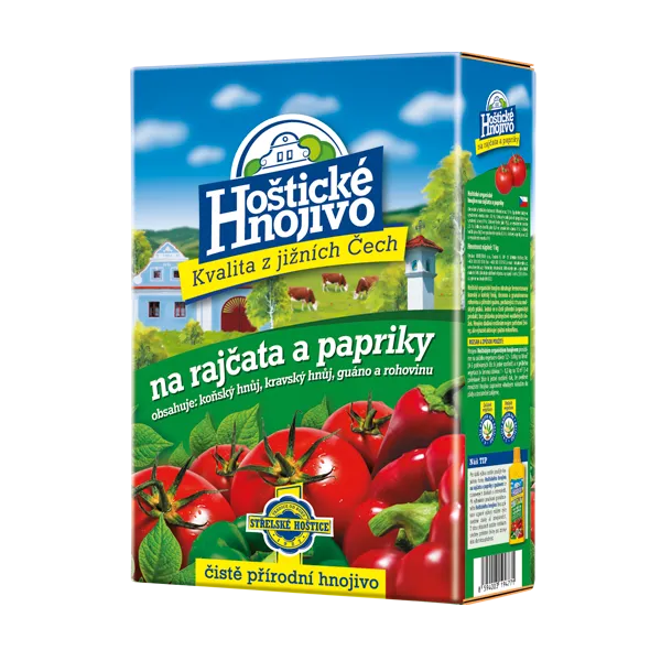 Hoštické organické hnojivo na paradajky a papriky 1 kg