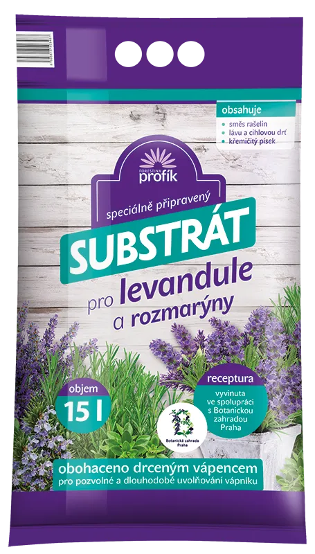 Substrát pre levaduľu - PROFÍK - 15 l
