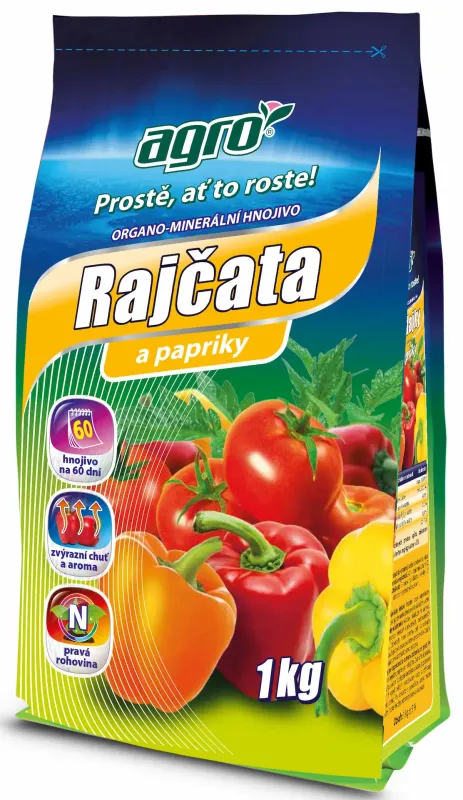 OM Hnojivo na paradajky a papriky - AGRO - 1 kg