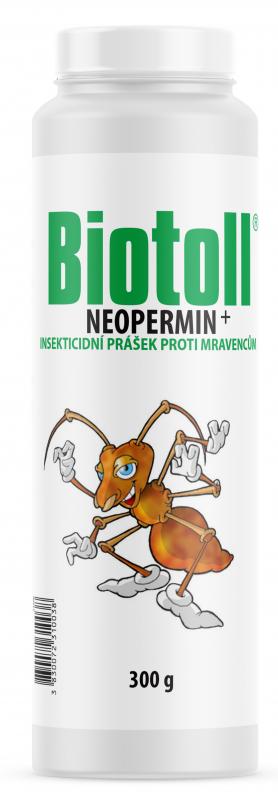 Insekticíd BIOTOLL NEOPERMIN+ na mravce 300g