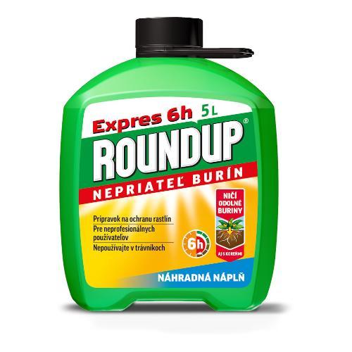Roundup 5l PREMIX náhradná náplň 6h 4/k A!