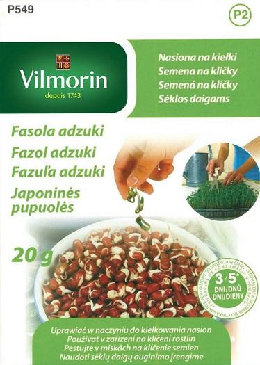 Fazuľa Adzuki VILMORIN - semená na klíčky