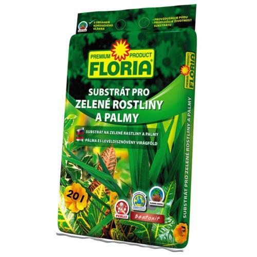 Substrát palmy a zelené rastliny 20l FLORIA 120/p